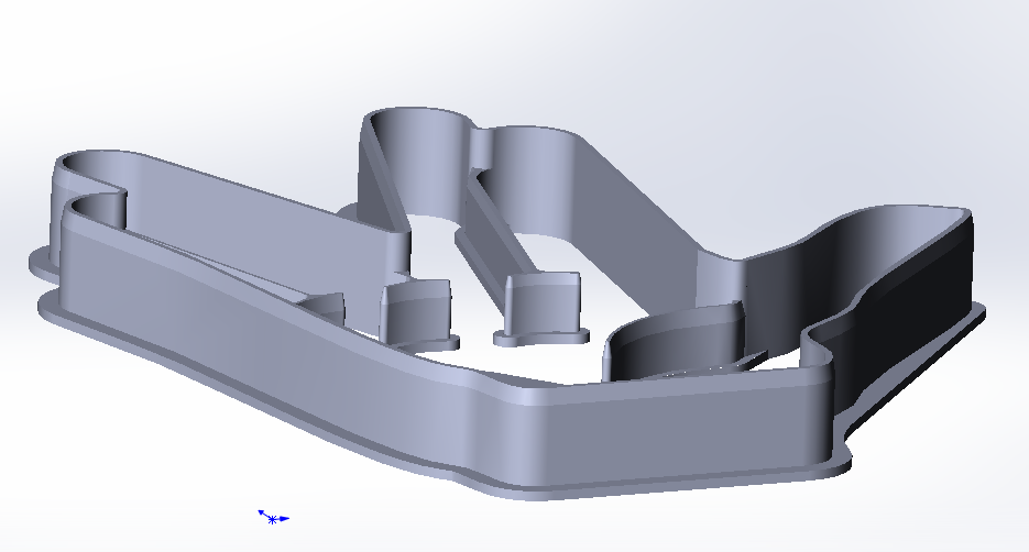 Cuticuter Star Trek Ausstechform - 2-teilige Keksform Blau
